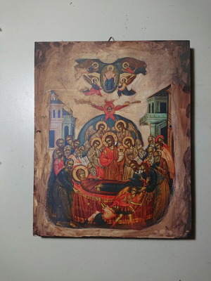 Christian icon The Last Supper new