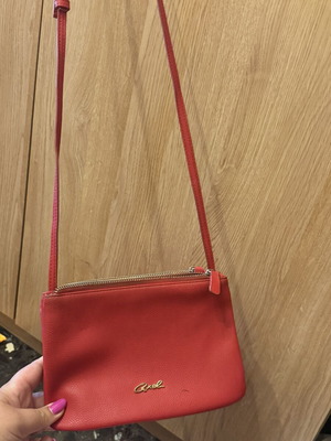 Axel crossbody bag used, red