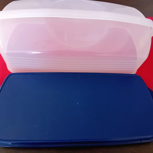 Tupperware storage containers used, pack of two pieces