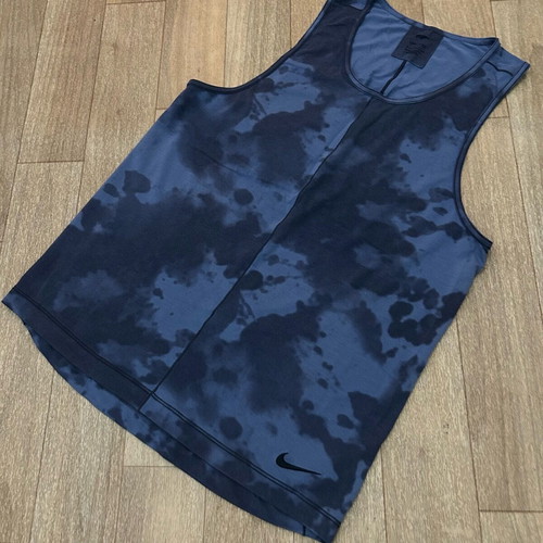 Nike μπλε αμάνικο μπλουζάκι σαν καινούργιο, μέγεθος S