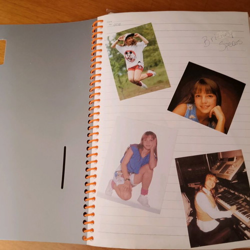 Britney Spears collection used with poster and insert