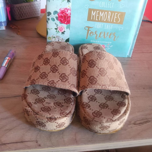 Fabric sandals size 37 used, not for sea