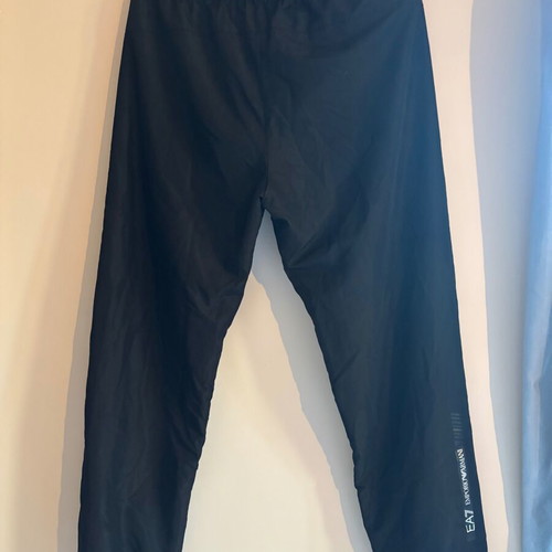 Emporio Armani tracksuit size M like new, black and turquoise