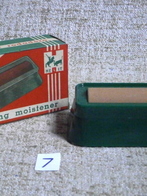 Fingertip Rolling Moistener made in Germany, new with box