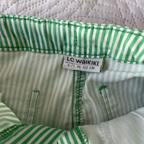 Girls' pants and shorts set like new, size 116-122 cm