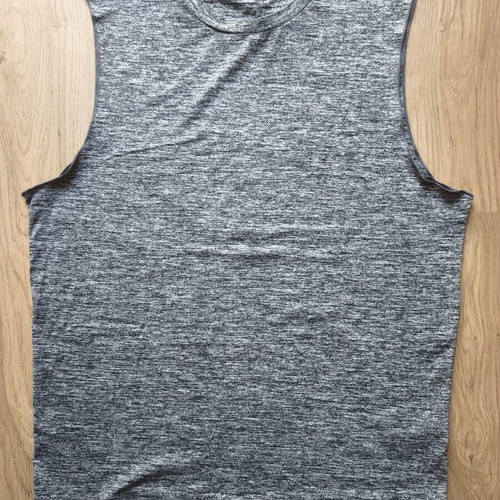 H&M Sport men's athletic tank top used, size Small, gray