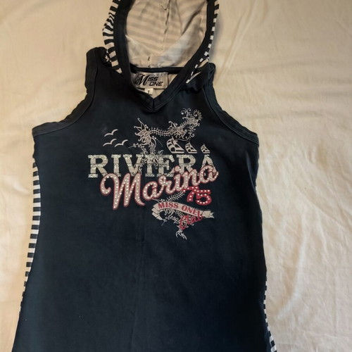 Hooded dress for girl 1 year used