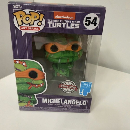 Funko Pop! Art Series Michelangelo #54 Teenage Mutant Ninja Turtles Special Edition