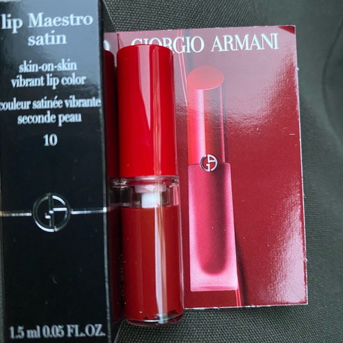 Lip maestro satin Giorgio Armani new, shade 10-IN LOVE