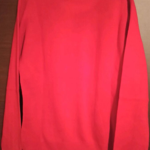 Christmas knitted sweater red, like new, age 10-12