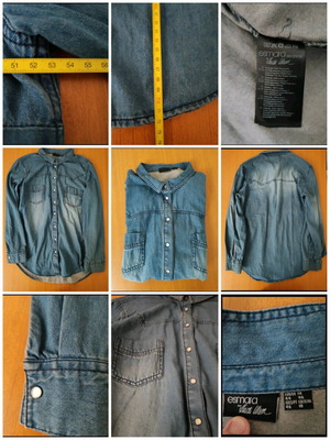 Esmara Women's Denim Shirt L Cotton like new