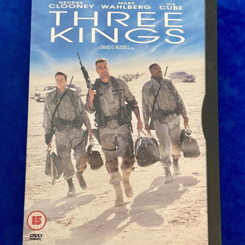 Three Kings DVD English version like new, action