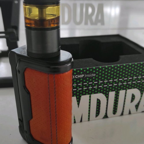 Wotofo MDura Mod 200w used, leather finish - € 35,00