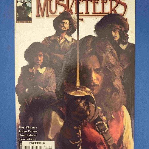 Marvel Illustrated Three Musketeers 2008 comic book used