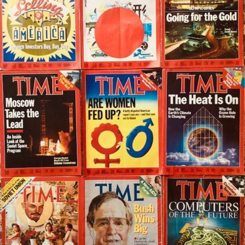 Time magazine like new, 42 issues 1987-1988