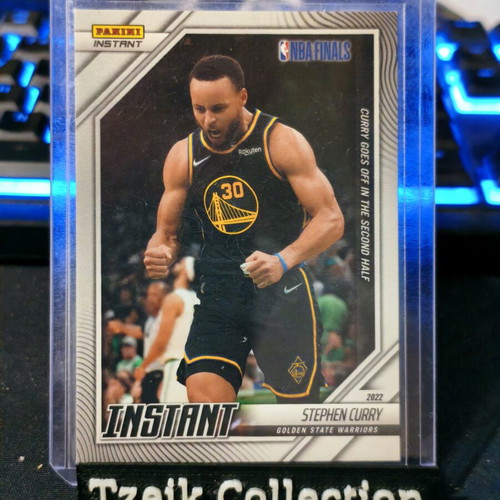 2022 Panini Instant Finals Stephen Curry card like new