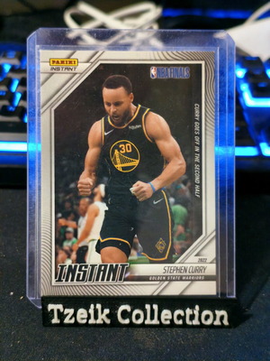 2022 Panini Instant Finals Stephen Curry card like new