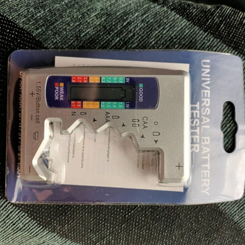 Digital battery tester new