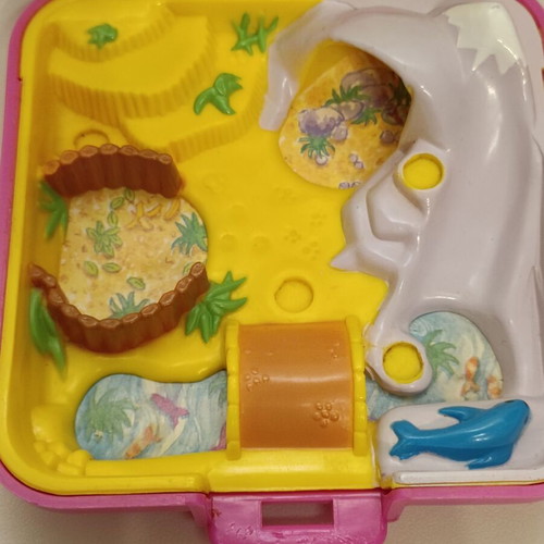Polly Pocket Bluebird Zoo World 1989 collectible toy case like new