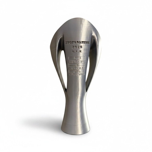 Greek Super League Trophy 3D printed, custom order