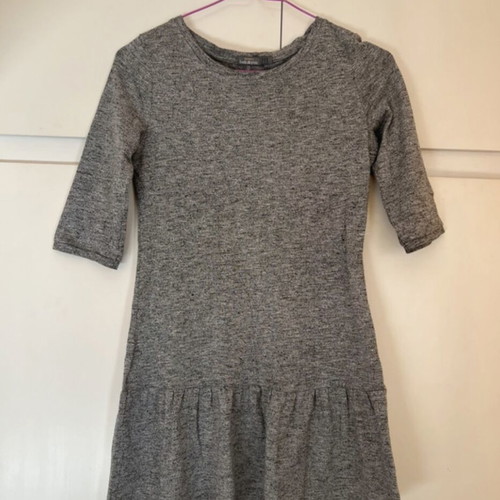 Bershka gray blouse with elbow-length sleeves like new