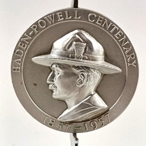 Baden-Powell commemorative medal used for 100 years anniversary