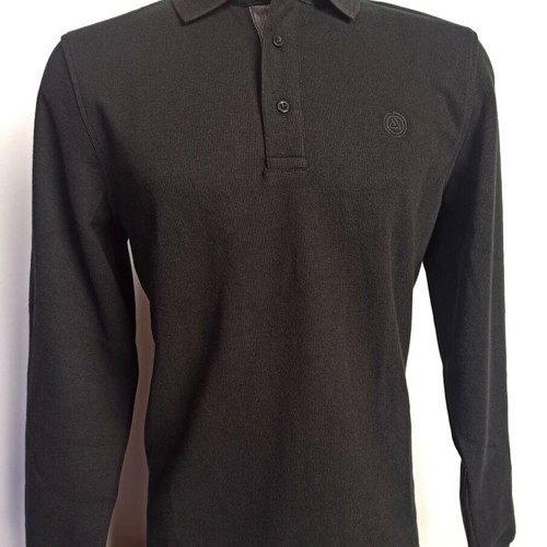 Tria Alfa Black Winter Polo Shirt New