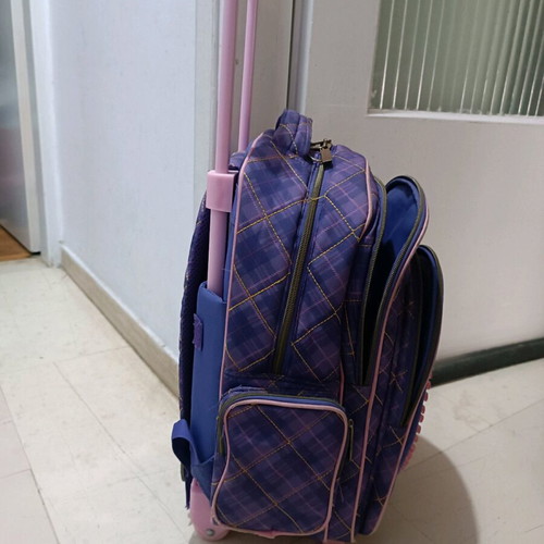 Santoro Gorjuss Primary School Bag used with wheels and gift pencil case