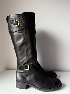Sagiakos leather boots new, size 40, black