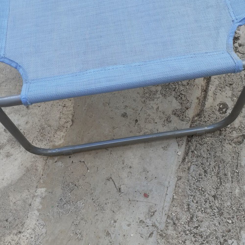 Aluminum sun lounger new with adjustable backrest