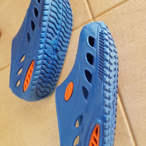 Emanuele Anatomical Clogs Like New, Blue, Size 37