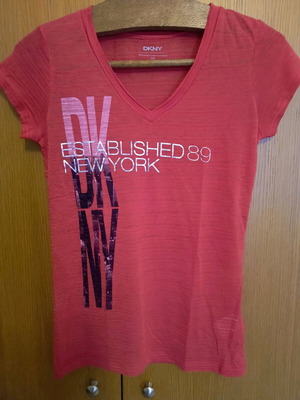 DKNY blouse new, size XS/S, transparent
