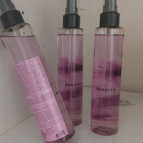 Sensity Midnight Body Mist 3 pieces new 200ml