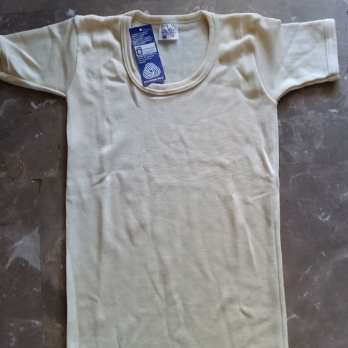 Woolen children's undershirt new, size 10 years, beige