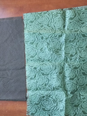 Placemats and glass drying piece unused
