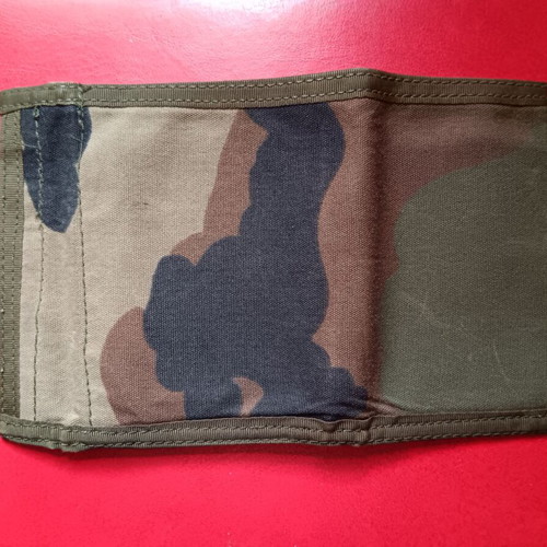 Military wallet camouflage used