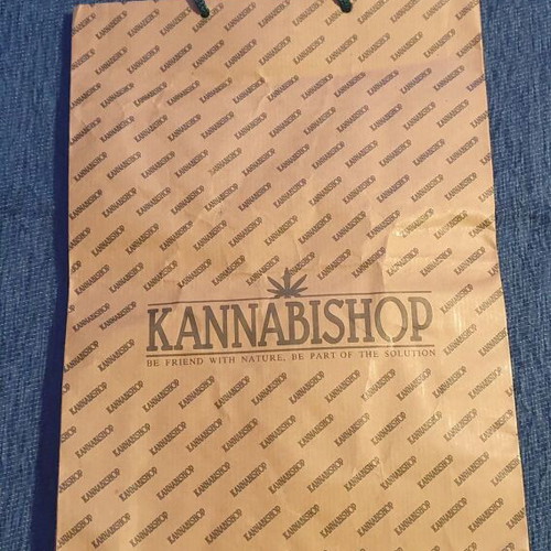Kannabishop bag used with drawstring collectible