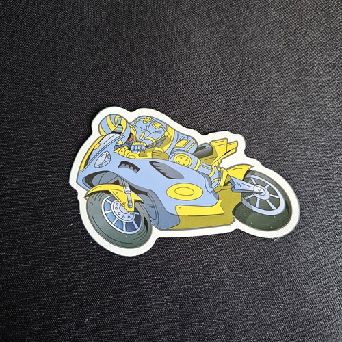 Moto GP αυτοκόλλητο καινούργιο