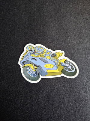 Moto GP αυτοκόλλητο καινούργιο