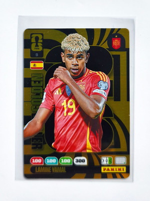 Κάρτα Panini FIFA World Cup 2026 Adrenalyn XL Golden Baller N. 9 Lamine Yamal καινούργιο