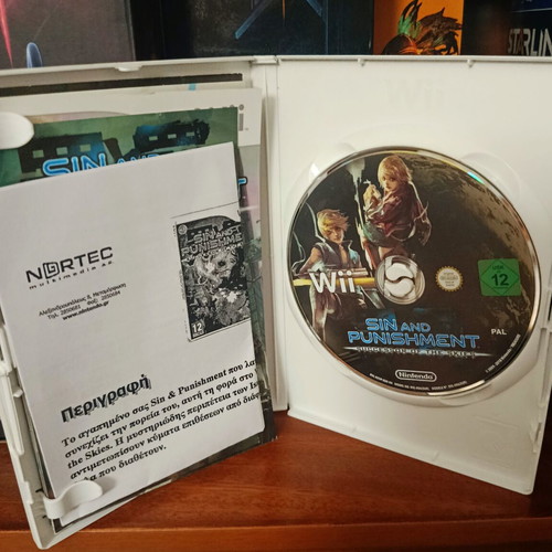 Sin and Punishment Nintendo Wii game like new, English version