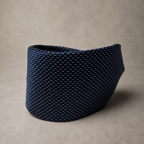 Zegna silk tie like new, blue