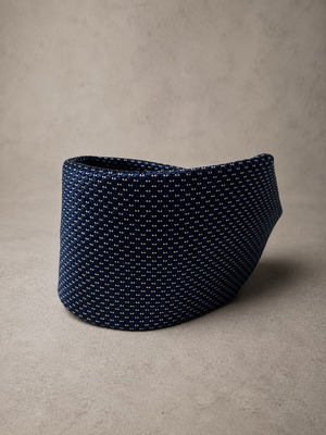 Zegna silk tie like new, blue