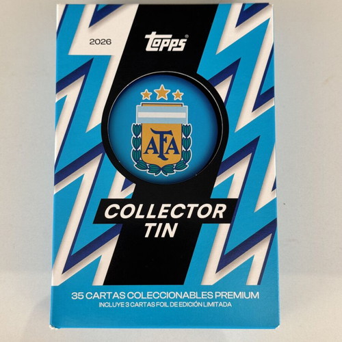 Topps Argentina Collector Tin 2026 new