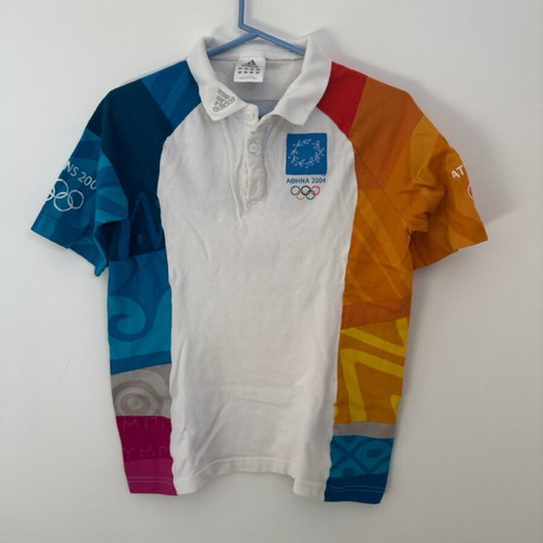 Adidas Athens 2004 Olympic Games shirt like new, size medium