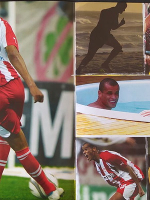 Olympiacos double poster used