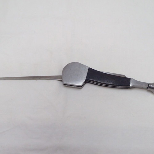 Folding pipe cleaning tool 3 in 1 used