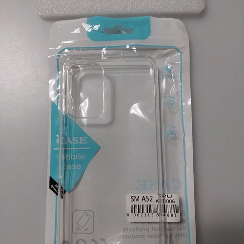 Samsung Galaxy A52s transparent case new
