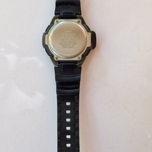 Casio Twin Sensor 5176 SGW-400H Mens Watch 41mm Black Dial used