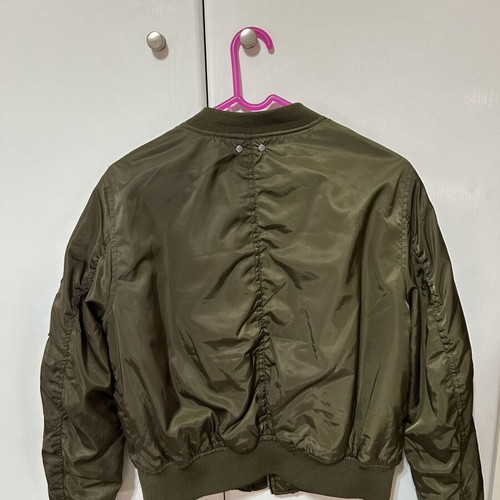 Pull & Bear Lightweight Jacket like new, green, size L